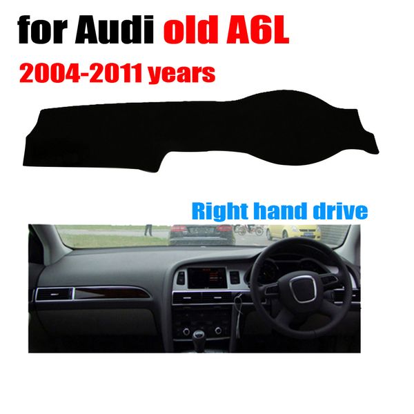 

rkac car dashboard cover mat for old a6l 2004-2011 years right hand drive dashmat pad dash covers auto accessories