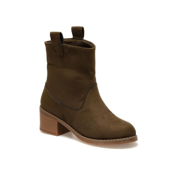 

ancona khaki women 's boots butigo, Black