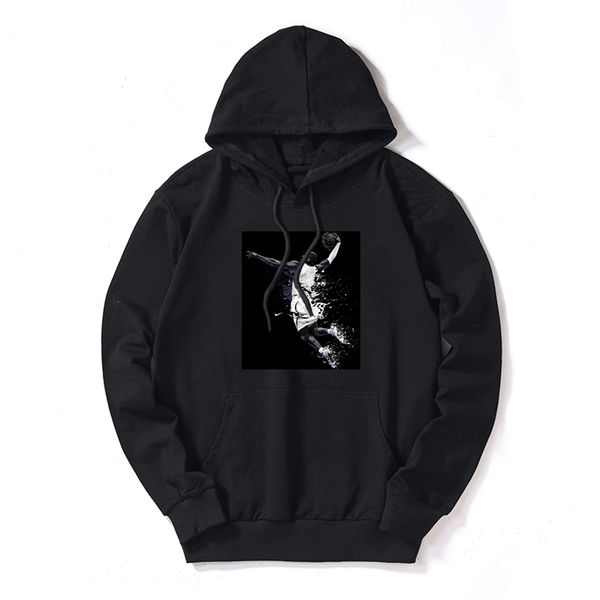 

mens designer casual sweater hooded pullovers spring sport style coat new selling trend fashion 2020 new style basketball jersey, Black