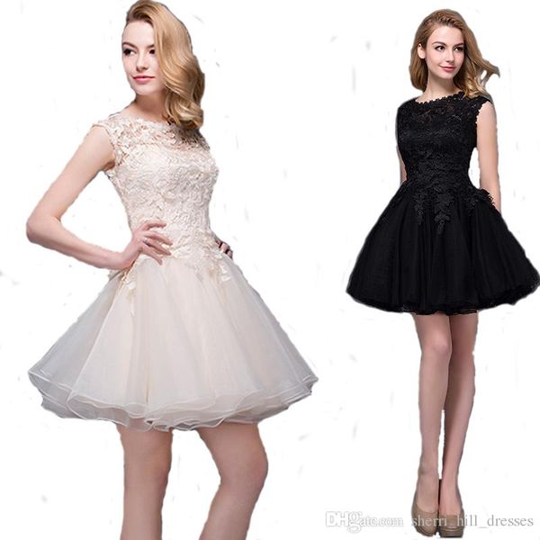 

short formal a-line homecoming dresses new spring fashion flare collar party applique party prom ballroom dresses dh091, Blue;pink