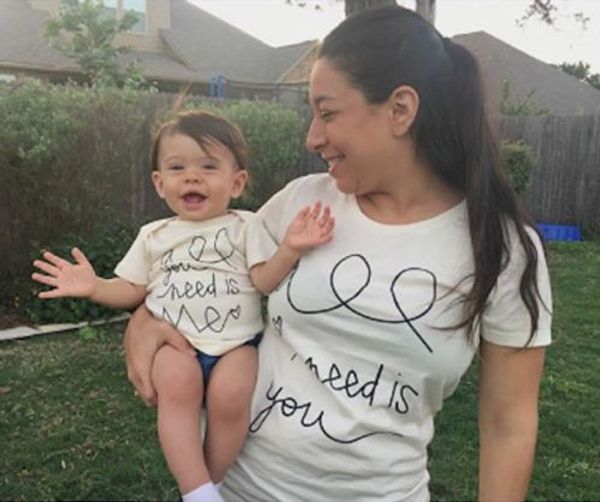 

family mathing clothes women mum kids son baby girls boy shirt tees t-shirt, Blue