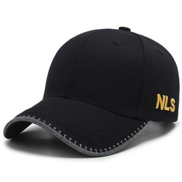 

2020 new spring and autumn baseball cap embroidery hat korean version of the tide wild street curved eaves fashion cap wholesale housx, Black;white