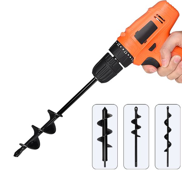 

garden auger drill bit yard butler digger planting irrigation weeding steel tool for electric hammer and water borer