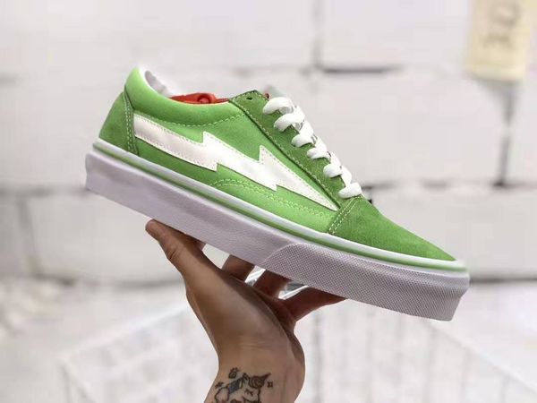 

new 2021 revenge x storm old skool canvas men shoes mens sneakers skateboarding casual shoes women skate shoes womens casual boots, Black