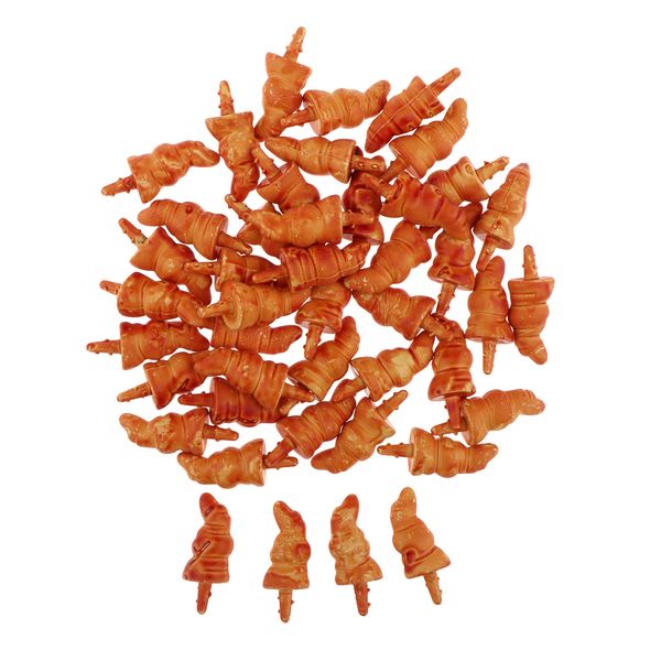 

100pcs cartoon noses for snowman dolls bear making costume supplies