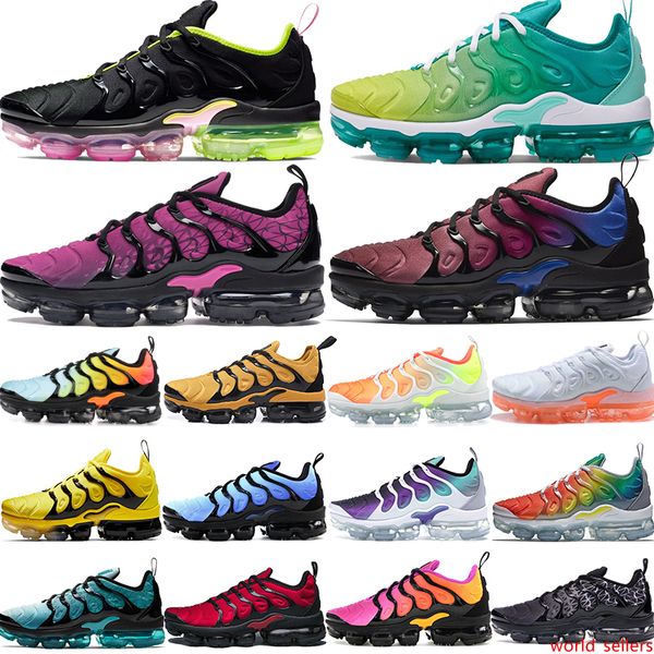 

2020 be true rainbow persian violet silver patterns mens tn plus designer fashion running shoes women light menta luxury sneaker