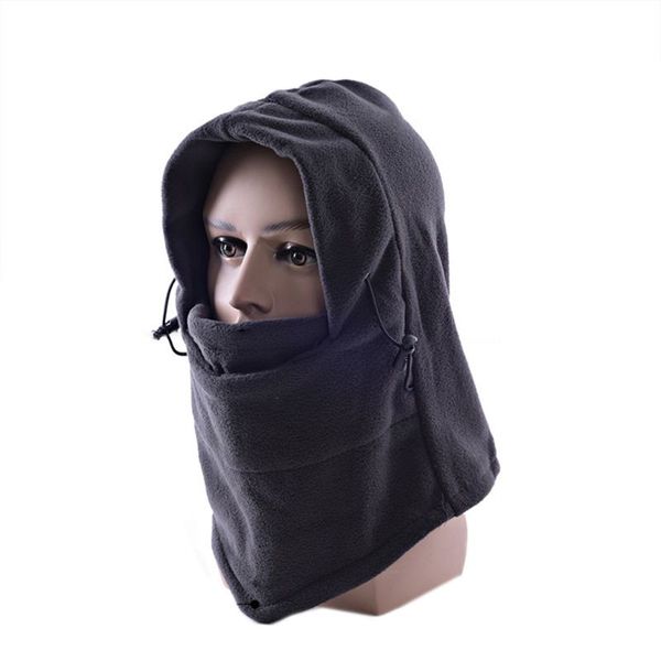 

2019 balaclava windproof ski face mask polar fleece earflap winter hat hood