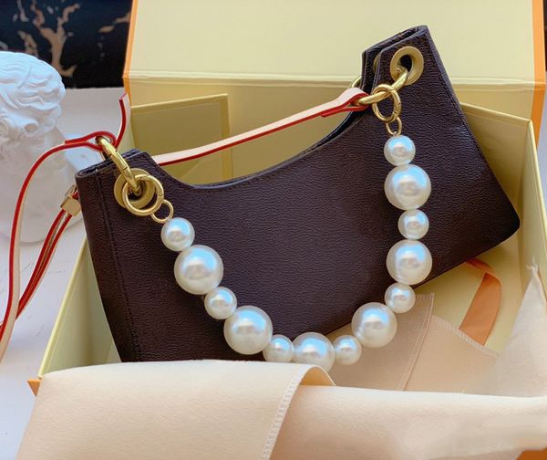 

designer handbag purse baguette bag women pearl bag handbag classic style designer small crossbody shoulder bags