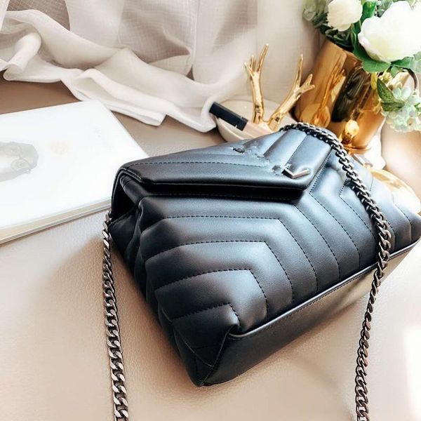 

leather shoulder bucket bags woman inclined messenger vintage lock envelope postman handbag women fashion female package