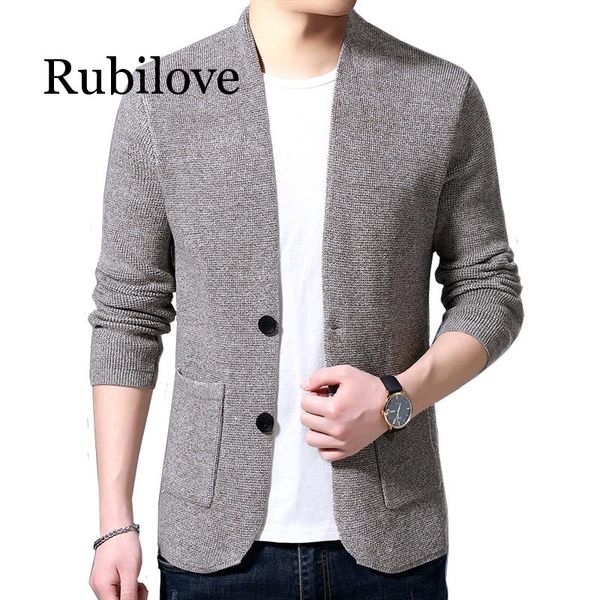 

sweater cardigan men's 2019 spring and autumn new single-breasted slim wool knit v-neck cardigan jacket high quality, White;black