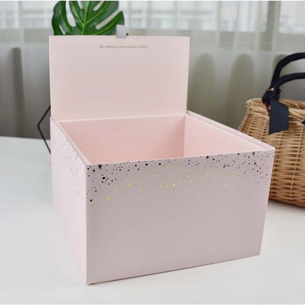 

6pcs lot 6 colors custom name square folding bridal party gifts boxes personalized wedding groomsman bridesmaid gift box