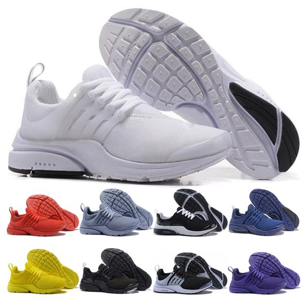 

Designer Presto BR QS Mens Womens Sneaker Shoes Triple Black White red grey blue yellow Running Shoes trainer sports athletic shoes 36-45