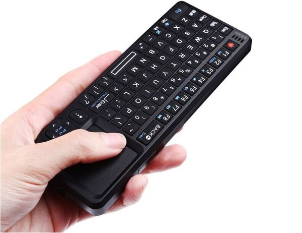 

neutral 2.4g rechargeable wireless mini keyboard laser pen multi-function teaching conference keyboard backlight mouse and mouse