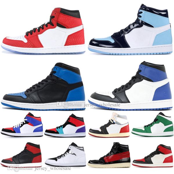 

fashion new 1 og banned bred toe spider-man unc 1s 3 mens basketball shoes no for resale chicago royal blue men sports designer sneakers