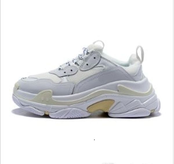 

designer shoes triple s for men women sneakers pairs 17fw black white red pink mens trainers fashion casual dad shoe increasing sneaker