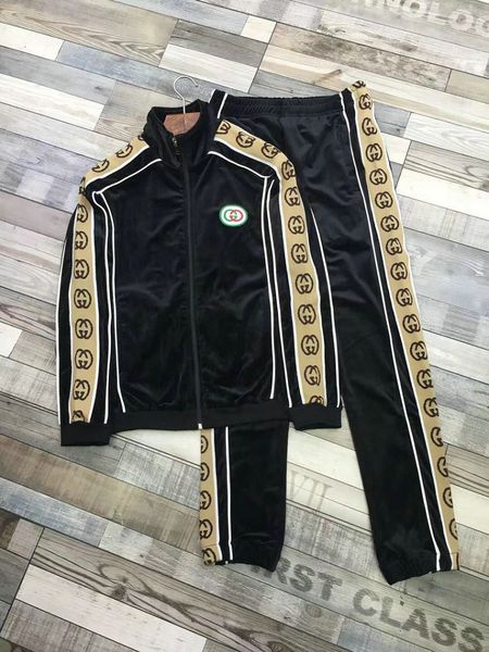 

new arrive designer sportswear 2019 winter thick sportswear hooded suit brand men's sportswear hoodies men women clothing, Blue;gray