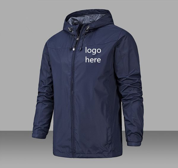 

brand new men hiking jacket waterproof windbreaker for man outdoor clothes custom hoodies slim sweatshirts, Black