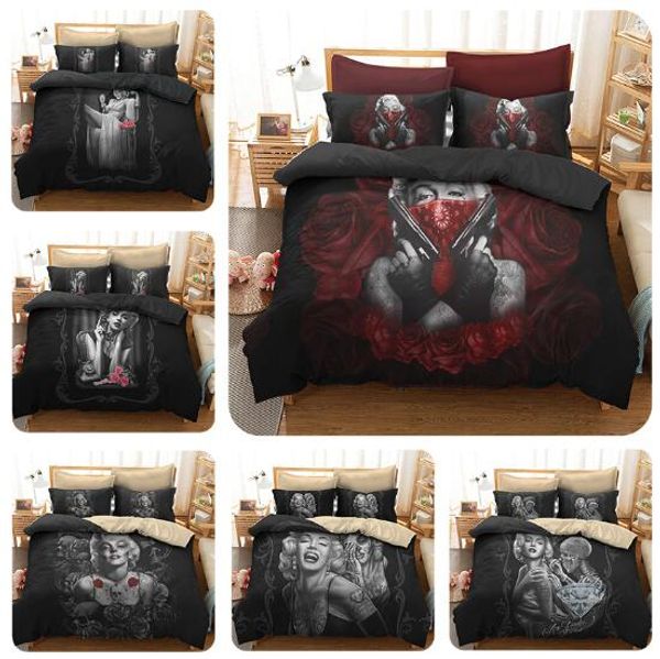 

new cool polyester duvet cover set duvet cover with pillowcases without filler without sheet reactive printed