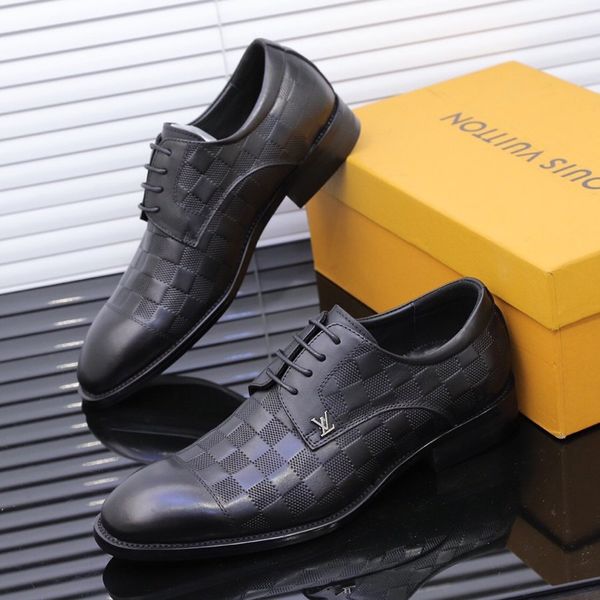 

18mm italian shoes men's elegant formal shoes men's classic frenzy dress shoes leather luxury chaussure homme zxc, Black
