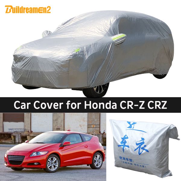 

car cover outdoor indoor sun anti uv rain snow frost protection cover dust proof for cr-z crz