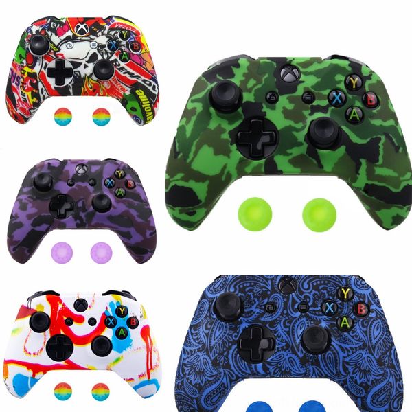 

dy44p evil circuit replacement front housing shell case (model part for xbox one x & one s controller faceplate 1708