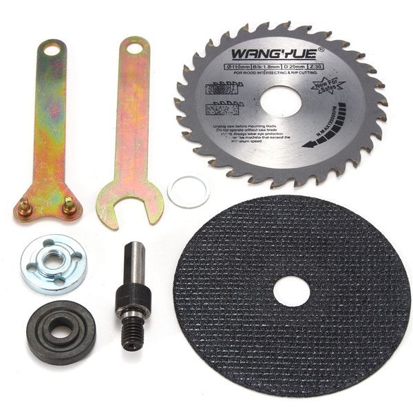 

7pcs hand drill variable angle grinder accessories for cutting wood and metal for angle grinder