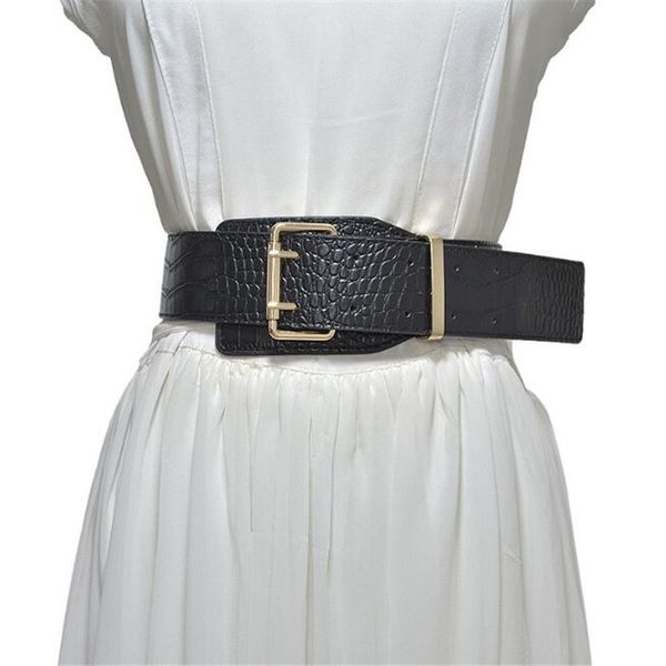 

crocodile lines belts fashion belt for man women belts casual smooth buckle red black width 45mm high quality, Black;brown