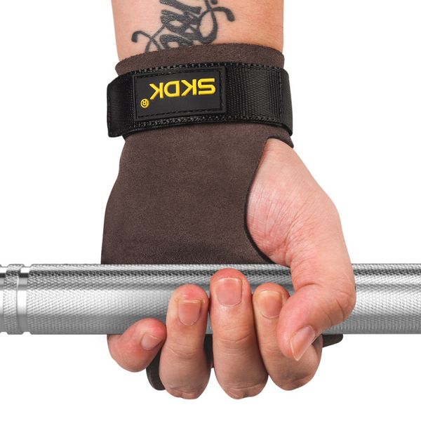 

1pair gym gloves hand anti-skid gymnastics weight lifting deadlifts workout fitness gloves palm protector