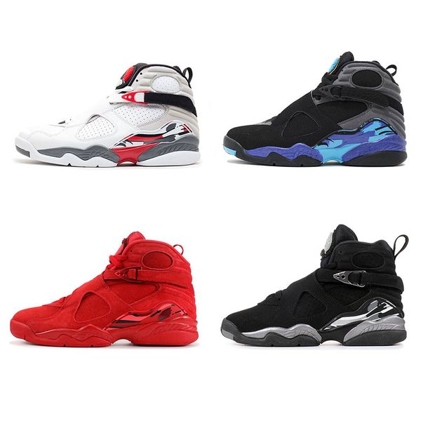 

hot new arrivel mens basketball обувь 8 день святого валентина аква релиз chrome 8s лучшие качества спортивные кроссовки кроссовки обувь раз