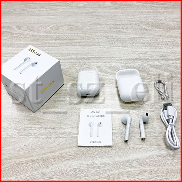 

i9s tws беспроводная гарнитура невидимый вкладыш портативные наушники bluetooth мини bluetooth наушник для iphone android с пакетом