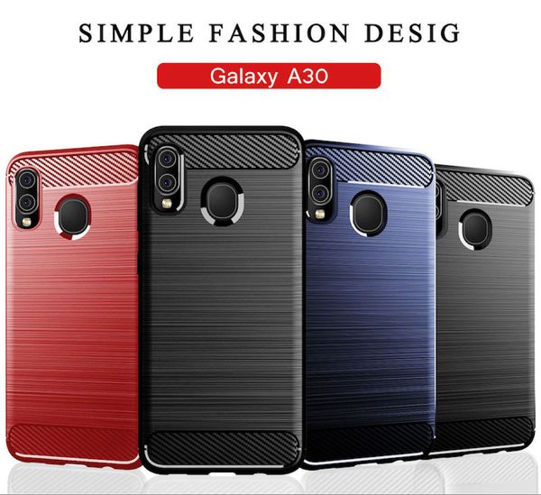 

carbon fiber case for samsung s10e s10 plus a10e a20 a30 a40 a50 a70 tpu rubber phone cover for samsung note 10 note10+ 5g m30 a20e