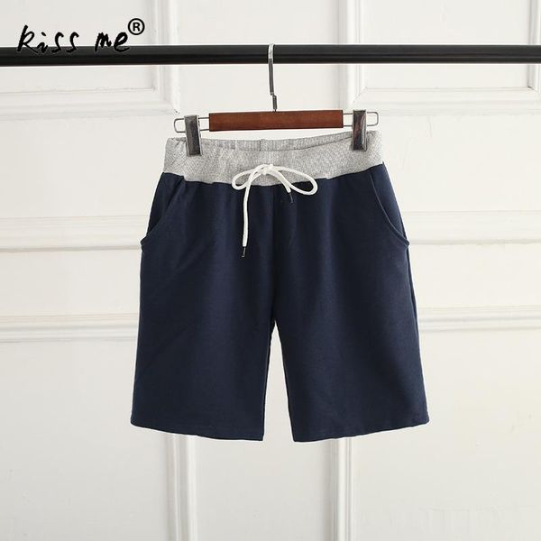 

running shorts cotton sport women fitness training sportswear gym wear exercise suit casual loose drawstring short pants, Black;blue