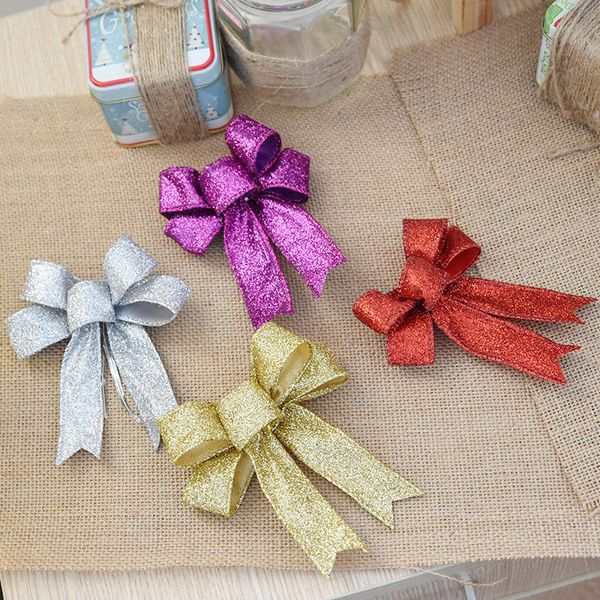 Diy 13cm Bows Christmas Tree Toppers Shopwindow Display Shope