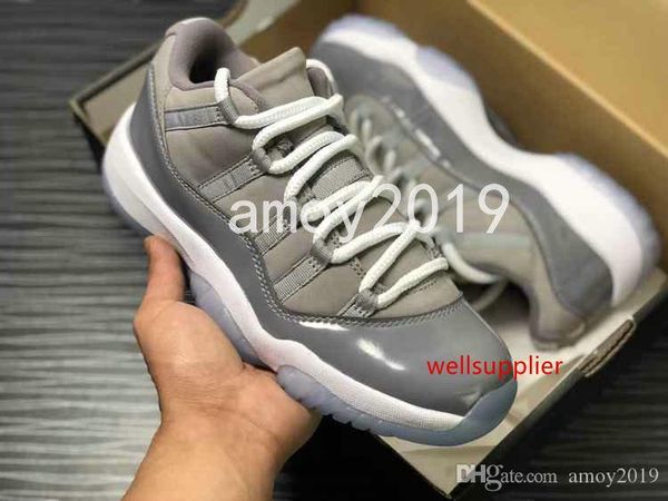 

low cool 11 grey easter bred men basketball shoes 11s closing ceremony sports mens trainers athletics concord sneakers size 7-13