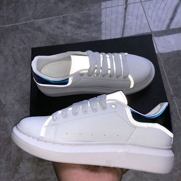 

3m reflective uk mens designer shoes 2019 fashion luxury designer women shoes party platform casual sneakers eur 36-44, Black
