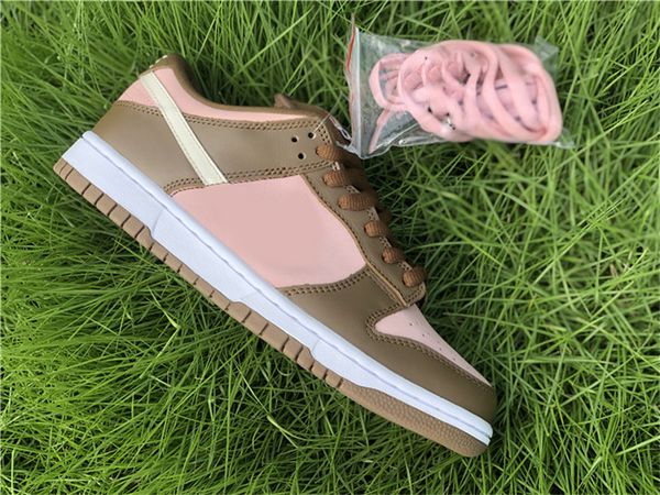 

release authentic stussy x tiffany dunk sb low pro cherry running shoes men shy pink vanilla skateboarding shoes sneakers with original box