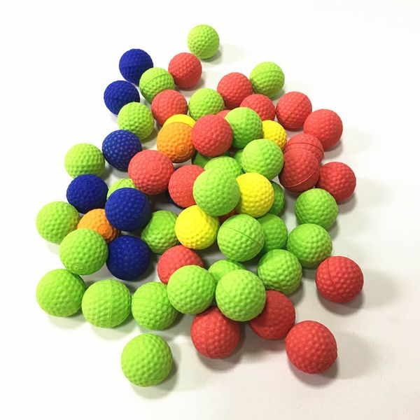 

100pcs colorful balls eva foam golf soft balls for refill toys about 2.2cm