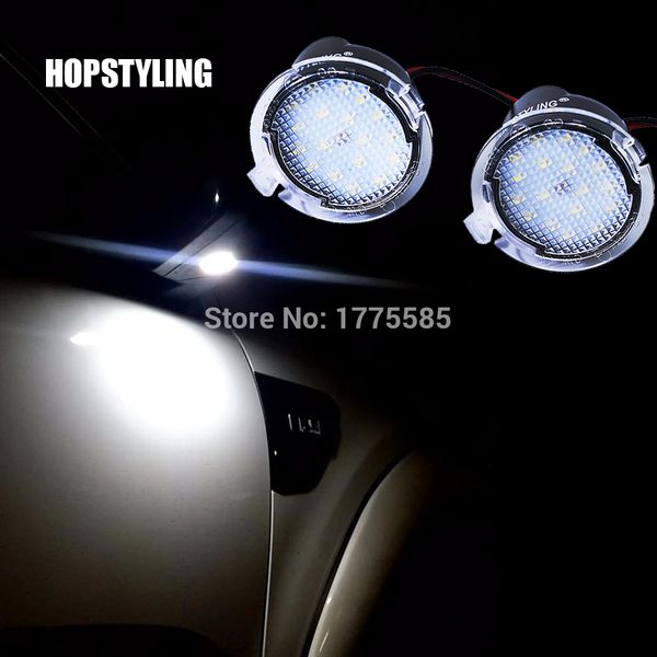

hopstyling super bright 2pcs led under side mirror puddle light for edge explorer mondeo taurus f-150 s-max 2015