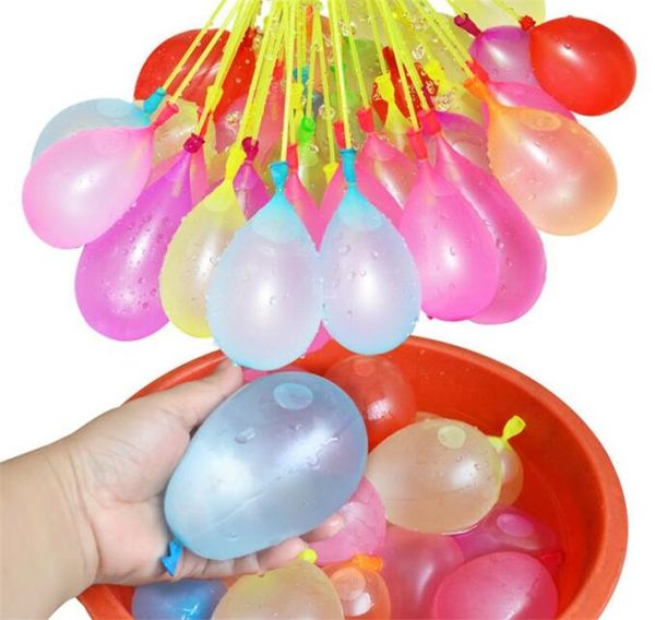 Juxu Latex Water Balloons Balls Water Bomb Pump Rapid Injection Summer Beach Games Water Inflatable Sprinking Ballons Fun Presents For Boys Christmas