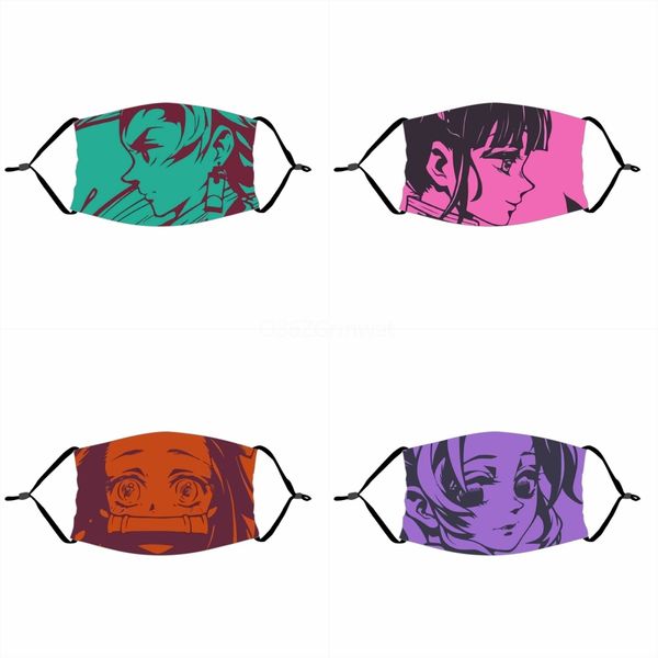 

protective print monkey ike riding mout proof mask ultraviolet gum cartoon wasale mask cureocas caritas con running s#450, Black