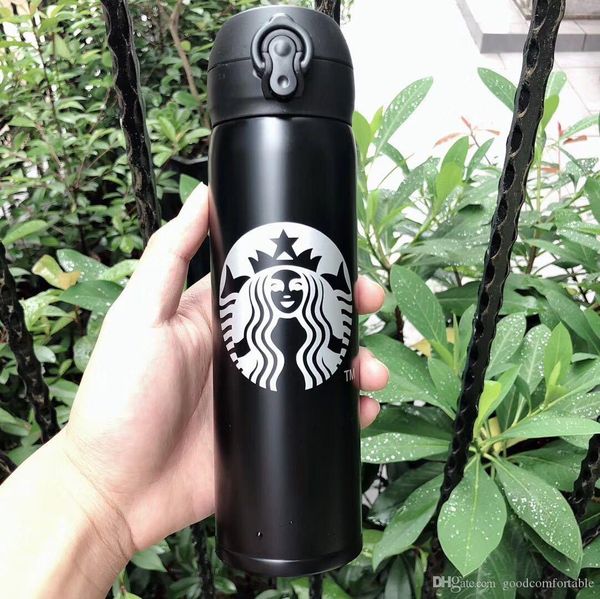 

starbucks cup new original stainless steel vacuum 24 hours flask water smart bottle thermos single hand