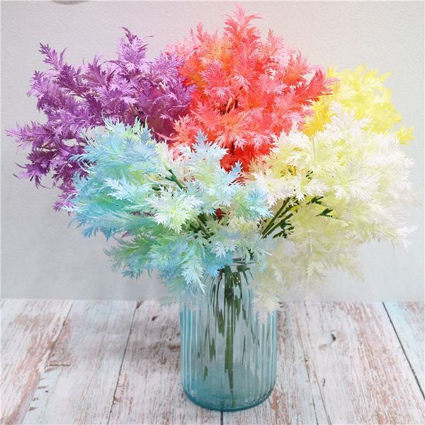 

dhl delivery brilliant artificial cedar blossom display flower length 41cm high imitation bouquet for garden home wedding decorative flowers