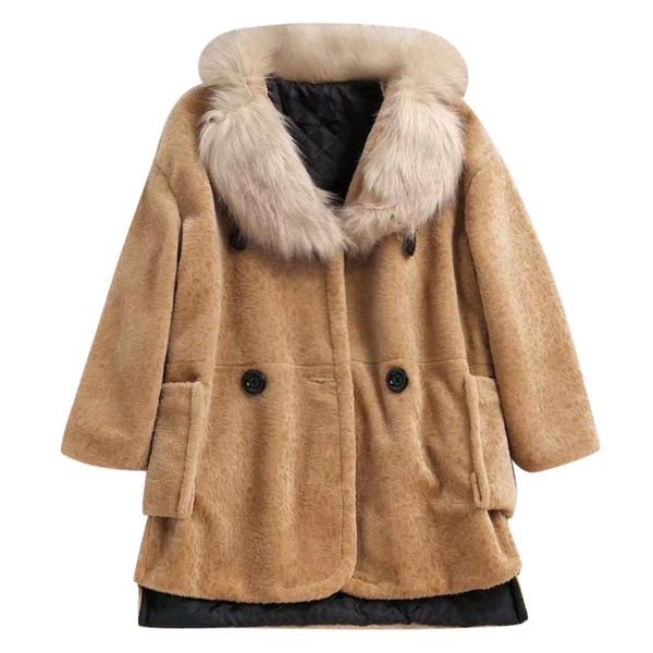 

women woollen casual coat winter autumn 2019 fashion new brand plus size s-xxl zipper slim solid parka casaco feminino#j30, Black