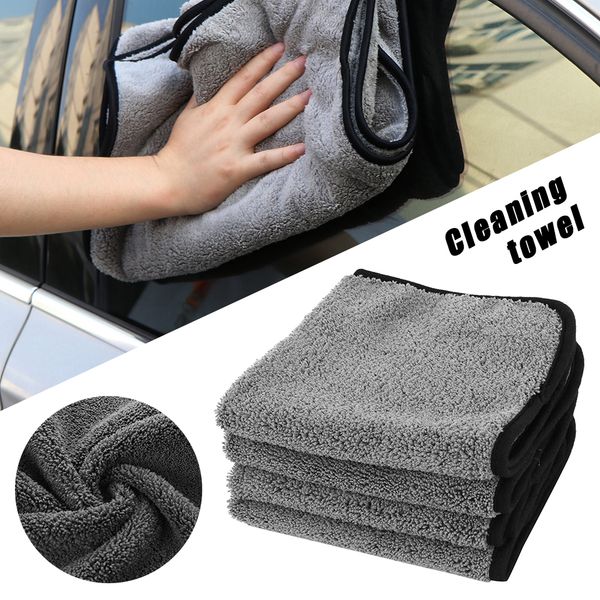 

4pcs/lot professional car polishing cloth dry microfiber cleaning towel 40x40cm