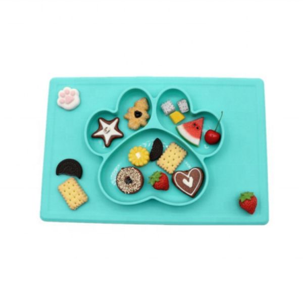 

кормление присоски fda класса силиконовые чаша дети малыша качества еды циновка