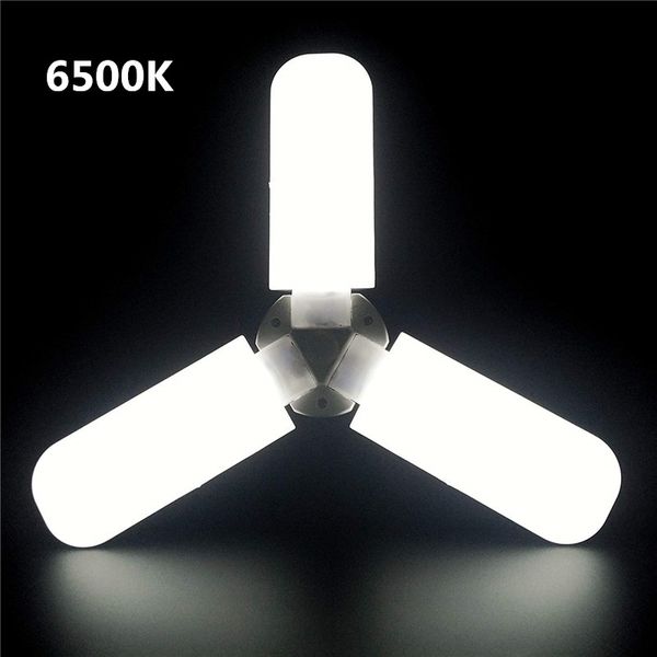 2019 Led Garage Lights Super Bright 45w Daylight Light Bulbs 4000lm Deformable Garage Ceiling Led Shop Lighting For Garage Working Light From