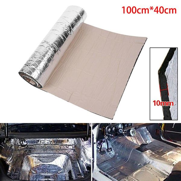 

10mm car truck firewall heat sound deadener insulation mat noise insulation aislante termico car heat sound thermal proofing pad