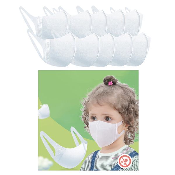 

3 layers of individual packaging with meltblown cloth mouth mask for kids 10pcs