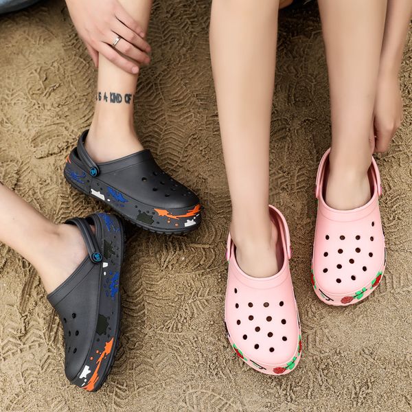 

crocks sandals sandalet hombre sandali croc clogs new 2019, Black