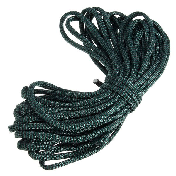 

abld-7 rope paracord parachute rope resistant camping survival color: brown length: 15m